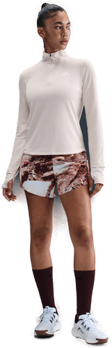 Nike Trail Dri-FIT løpeshorts dame 10 cm - Rød