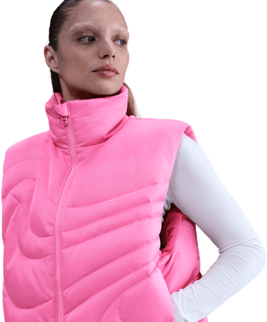 Nike Swoosh Series dunvest dame - Rosa