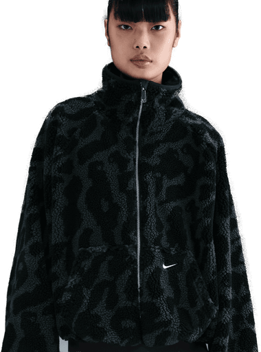 Nike fleecejakke dame - Svart