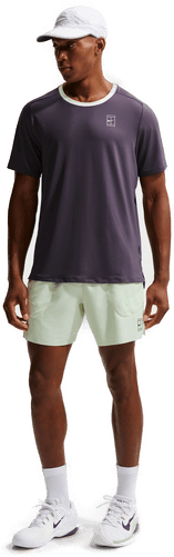 NikeCourt Advantage Dri-FIT tennisshorts - Gul