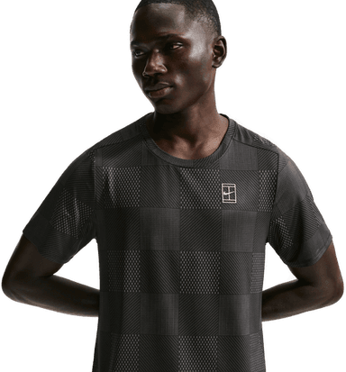 NikeCourt Advantage Dri-FIT herreoverdel - Svart
