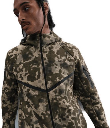 Nike Tech Windrunner fleecejakke - Brun