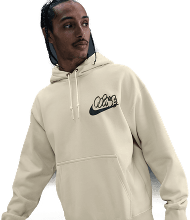 Nike Solo Swoosh fleecegenser - Brun