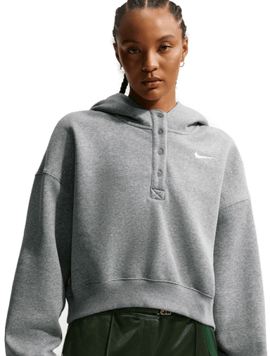 Nike Phoenix Henley-hettegenser - Grå