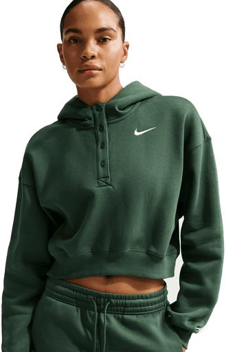 Nike Phoenix Henley-hettegenser - Grønn