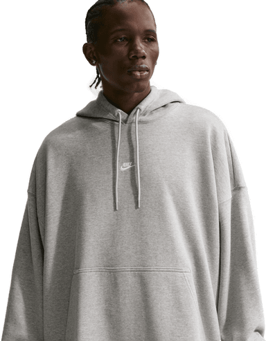 Nike Club frottéhettegenser herre - Grå