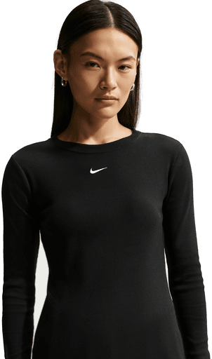 Nike langermet T-skjorte til dame - Svart