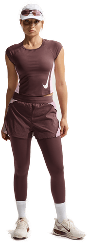 Nike Swift vannavstøtende løpeshorts dame