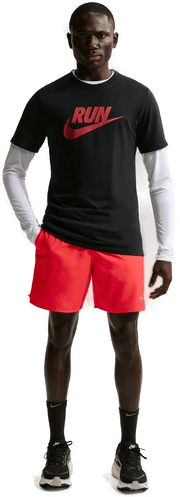 Nike Challenger Dri-FIT løpeshorts herre 18 cm - Rød