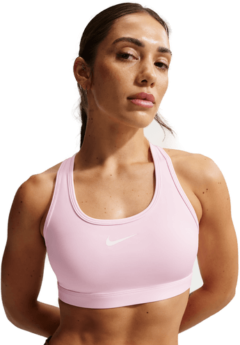 Nike Swoosh Medium Support sports-BH - Rosa