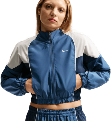 Nike Shrunken treningsjakke dame - Blå