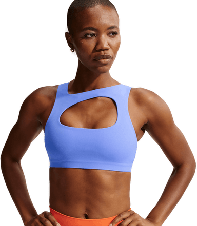 Nike Zenvy sports-BH dame - Blå