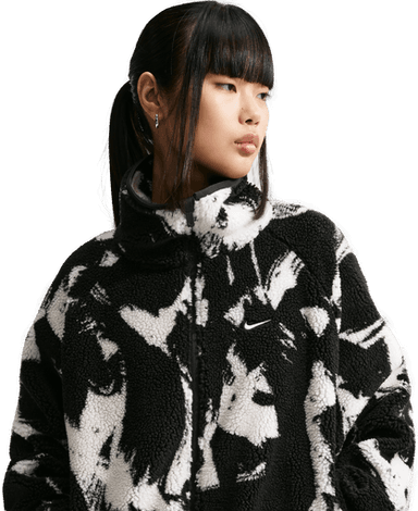 Nike overdel i fleece til dame