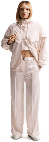 Nike bukse med press og belte - Hvit