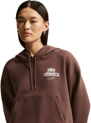 Nike Phoenix Fleece-hettegenser - Brun