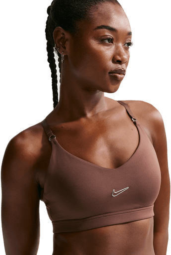 Nike Indy justerbar sports-BH - Brun