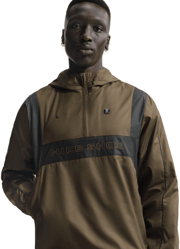Nike Shox jakke med glidelås - Brun