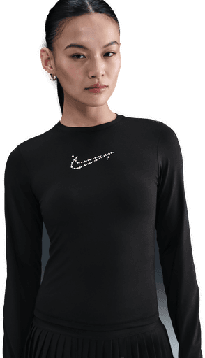 Nike tettsittende langermet T-skjorte dame