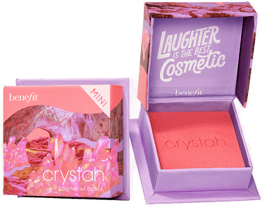 Benefit Crystah Mini Blush Strawberry Pink