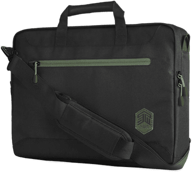 STM Laptop-veske 16" - Svart/Grønn
