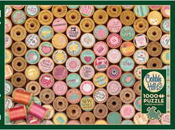 Adlibris Puslespill Sew Happy! 1000 brikker