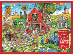 Adlibris Puslespill DoodleTown 1000 brikker