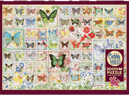 Adlibris Puslespill Butterflies and Blossoms 2000 brikker