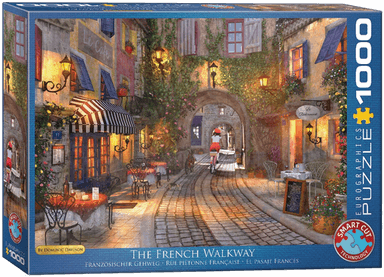 Puslespill 1000 The French Walkway Eurographics