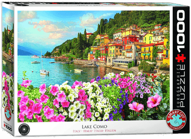 Puslespill 1000 Lake Como Eurographics