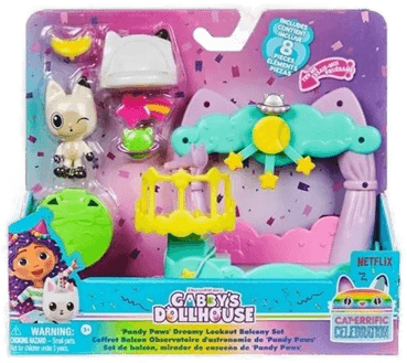 Gabby's Dollhouse Balkongsett - Panda