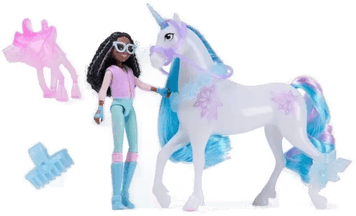 Unicorn Academy Motedukke Layla og Glacier