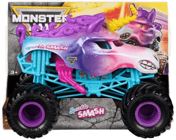 Monster Jam Sparkle Smash 1:24 Die Cast