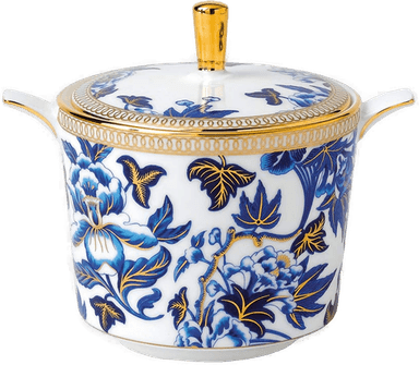 Wedgwood Hibiscus Sukkerskål med Lokk 20 cl