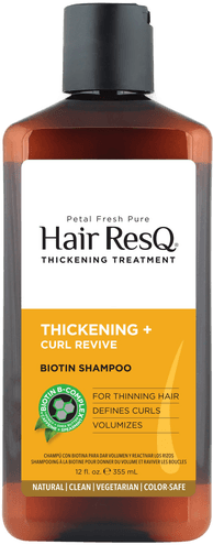 Petal Fresh Hair ResQ Thickening + Curl Revive Shampoo