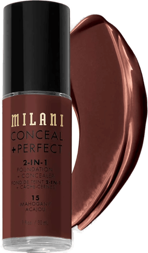 Milani Cosmetics Conceal & Perfect Foundation Mahogany