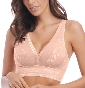 Wacoal Net Effects Bralette Rosa