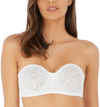 Wacoal Halo Lace Strapless BH Benhvit