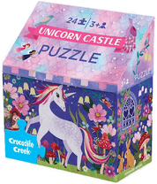 Adlibris Enhörningsslott Barnpussel 24 Bitar