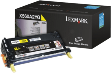 Lexmark Tonerkassett gul X560A2YG