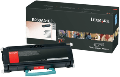 Lexmark Tonerkassett E260A31E svart