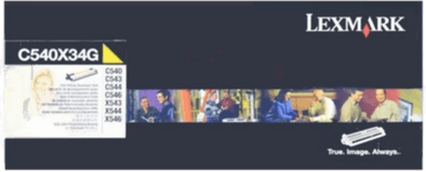 Lexmark Developer gul C540X34G