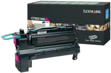 Lexmark C792X1MG Tonerkassett magenta 20.000 sider