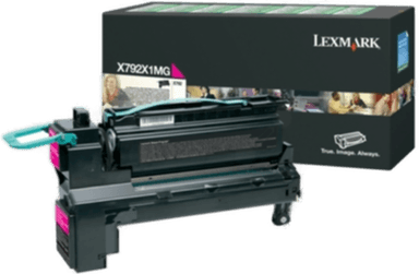 Lexmark Tonerkassett magenta X792X1MG