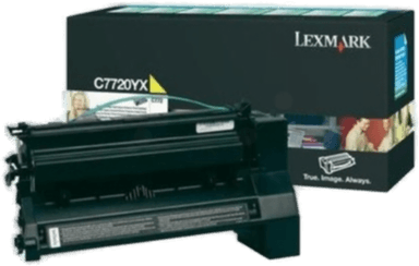 Lexmark Tonerkassett C7720YX gul