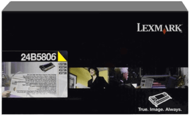 Lexmark Tonerkassett gul 24B5806