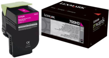 Lexmark 700H3 Tonerkassett Magenta