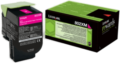 Lexmark 802XM Tonerkassett Magenta