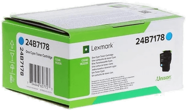 Lexmark Tonerkassett Cyan 24B7178