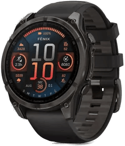 Garmin Fenix 8 47mm Amoled Sapphire Carbon Grey