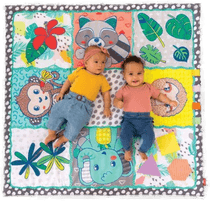 Bkids Infantino Aktivitetsteppe 120 x 120 cm